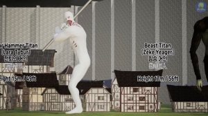 Attack On Titan Size Comparison : Final Season Part 2 3D (진격의거인 크기비교 파이널시즌 파트 2)