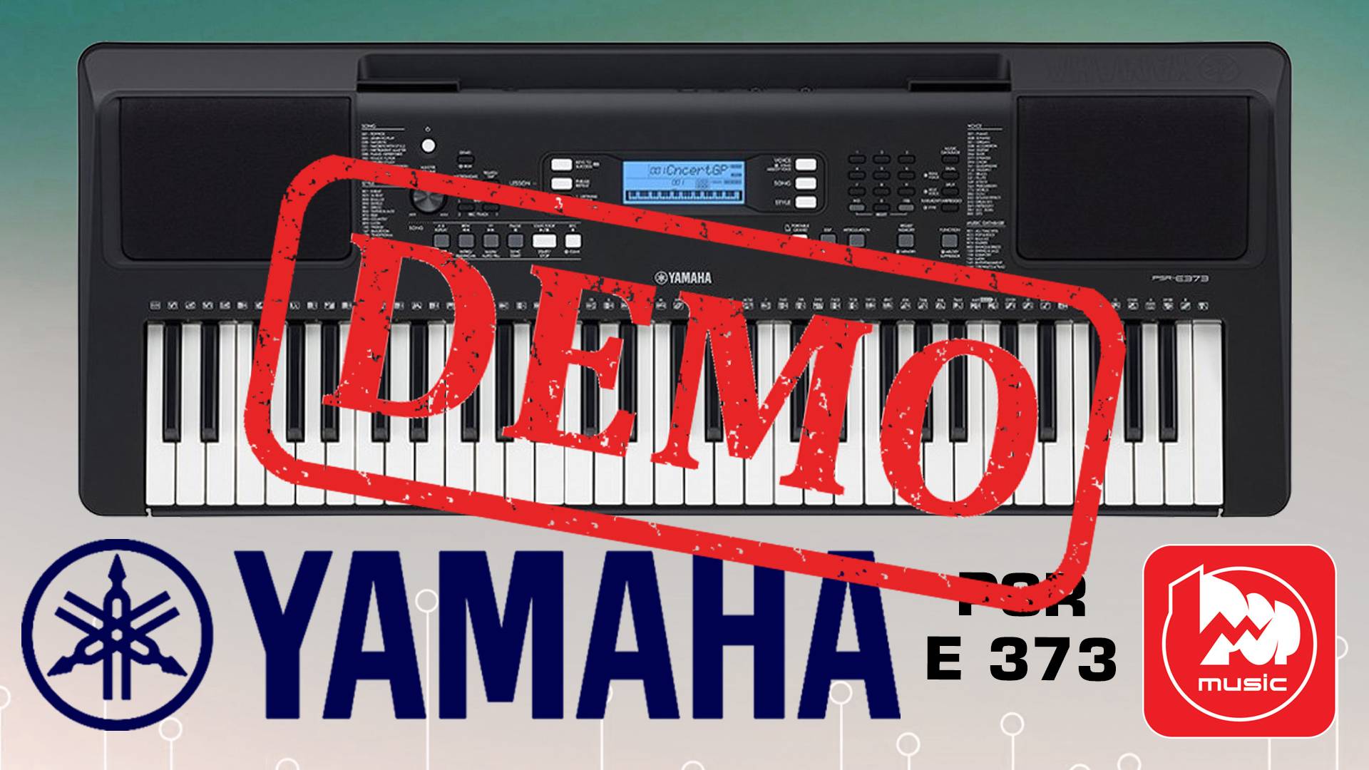 Синтезатор YAMAHA PSR-E373 - демонстрация звучания смотреть онлайн