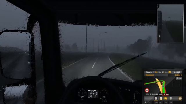 #013 EuroTruck Simulation радиаторы всего 4 тонны на Мерине смотреть онлайн