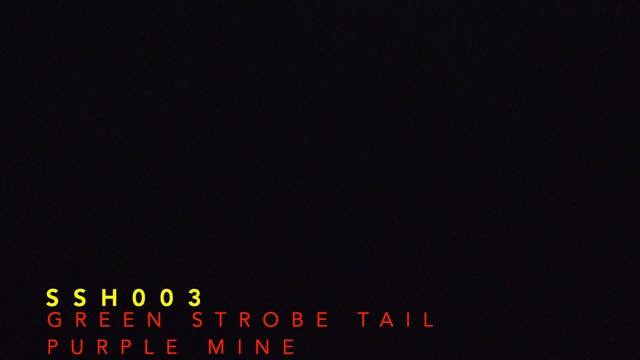 SSH 003 1.5" Green strobe tail ,purple mine (MA) смотреть онлайн