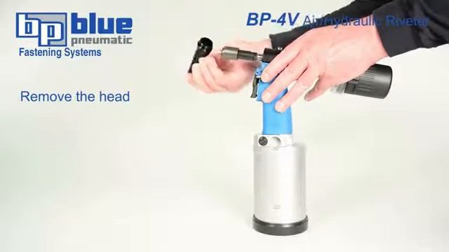 BLUE PNEUMATIC | BP-4V Air/Hydraulic Riveter смотреть онлайн
