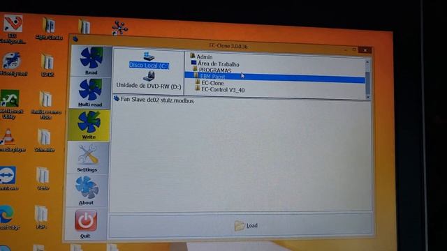 Configurar ventilador / FAN - EBM papst - software EC Clone смотреть онлайн