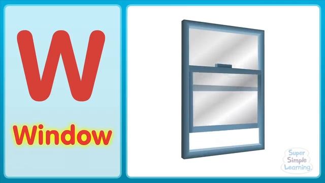 Английские буквы_звуки_The W Song (Uppercase) _ Alphabet Song _ Super Simple ABCs смотреть онлайн