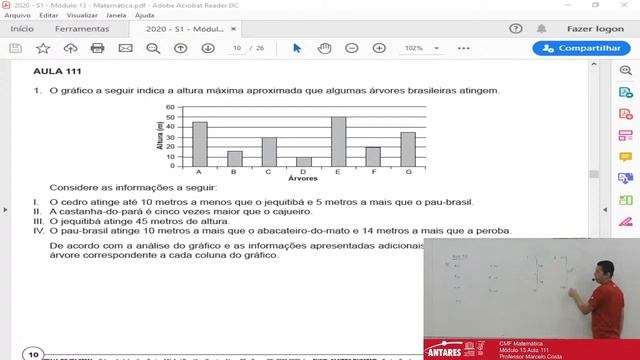 CMF Matemática Módulo 13 Aula 111 Professor Marcelo Costa смотреть онлайн