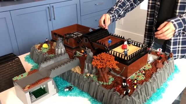 Lego Arkham Asylum MOC Showcase смотреть онлайн