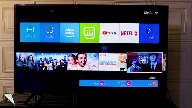 مراجعة تلفزيون هايسنس HISENSE 4K HDR DOLBY VISION الجديد كلياً
