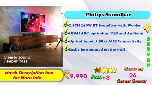 ✅ Top 8 Best Under Rs.15K soundbars In India 2023 With Price |Smart Tv Soundbar Review & Comparison смотреть онлайн