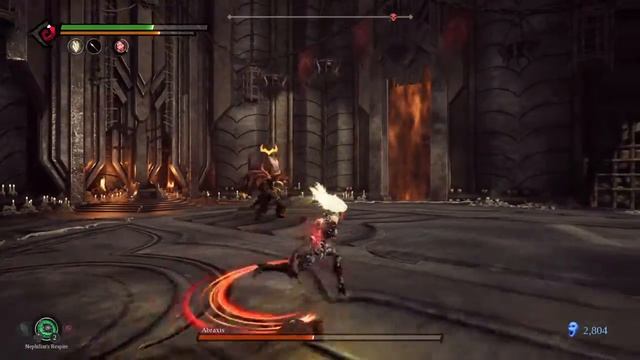 Darksiders III - Abraxis Boss Fight смотреть онлайн