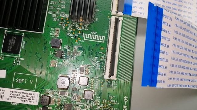 TCL 55" Android tv Vertical bars problem. how to fix. смотреть онлайн