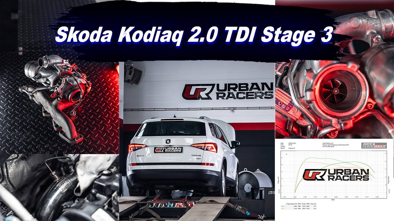 Skoda Kodiaq 2.0 TDI Stage 3 смотреть онлайн