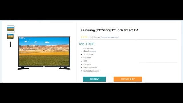 Samsung 32T5300 32 inch Smart TV Price in Kenya смотреть онлайн