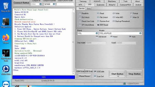 how to remove Itel A16 FRP with miracle crack смотреть онлайн