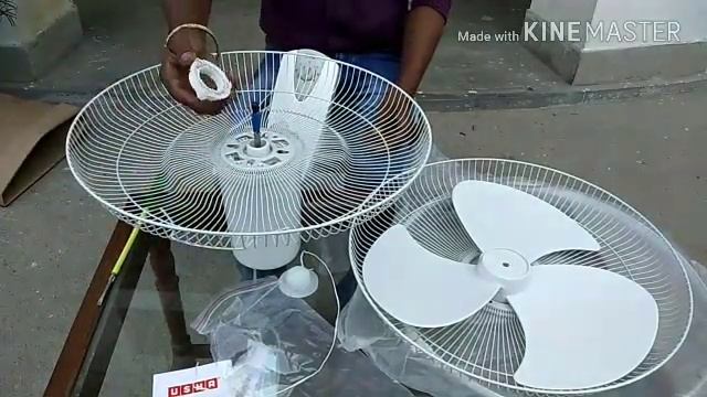 USHA Wall Fan Helix High Speed Unboxing and Assembling in easy steps @Mehrotra Electronics смотреть онлайн