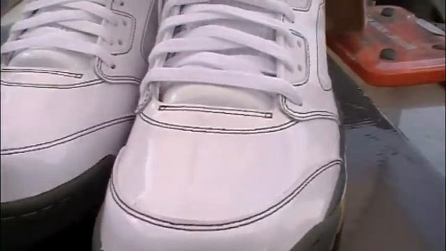 New Nike Air Jordan Retro 5 Dark Army Release (white patent leather) Jaytv #3 exclusive sneaker смотреть онлайн