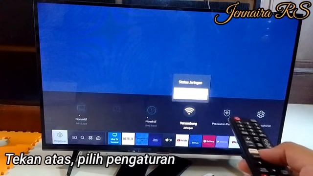 Cara Menyambungkan Smart TV Samsung ke Wifi (Internet) смотреть онлайн