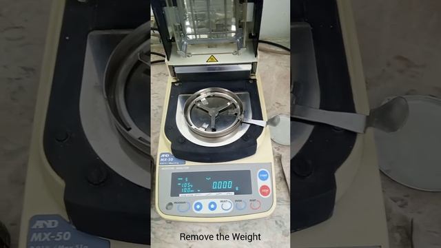 Moisture Analyzer MX-50 Calibration смотреть онлайн