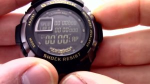Часы Casio G-SHOCK G-7710-1E [G-7710-1ER] - Инструкция, как настроить от PresidentWatches.Ru