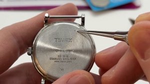 Timex CR 2016 Cell Battery Replacement | How to replace the Watch battery on Timex CR 2016 Indiglo