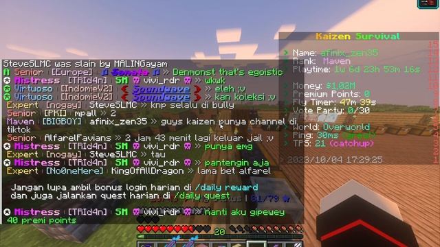 Minecraft survival [kaizen network] смотреть онлайн