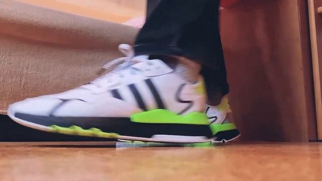 Adidas Nite Jogger On Feet Video смотреть онлайн