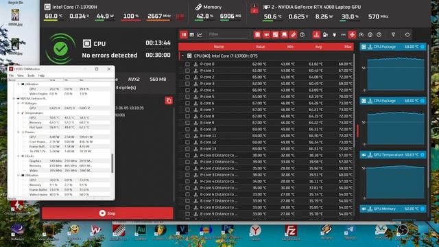 Legion Slim 5 16IRH8 replacing thermal paste on thermal pad ptm7950 смотреть онлайн