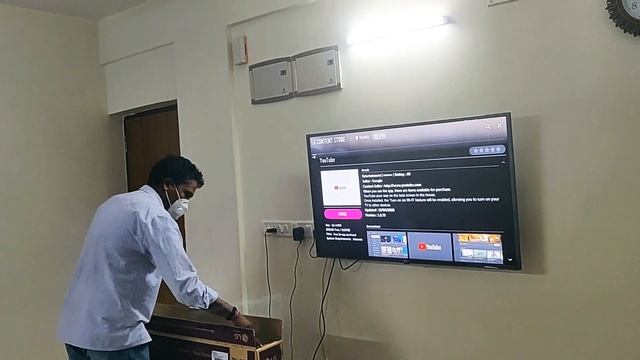 LG 50 Inch UHD 4K TV UNBOXING AND INSTALLATION VIDEO | LG50 UM7700PTA MODEL UNBOXING смотреть онлайн