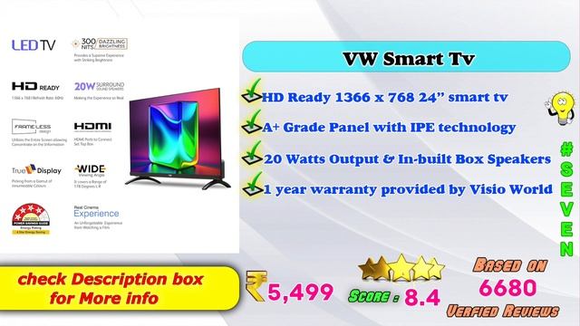 ✅ Top 7 Best 24” Smart Tv In India 2023 With Price | Smart Tv Review & Comparison смотреть онлайн
