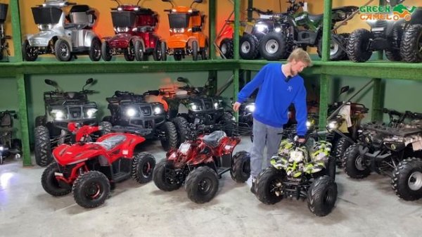 Обзор детских квадроциклов GreenCamel #greencamel #электроквадроцикл #детскийквадроцикл#дети