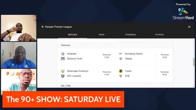 THE 90+ SHOW: SATURDAY LIVE: CITY STARS vs GOR Top OF THE TABLE CLASH смотреть онлайн