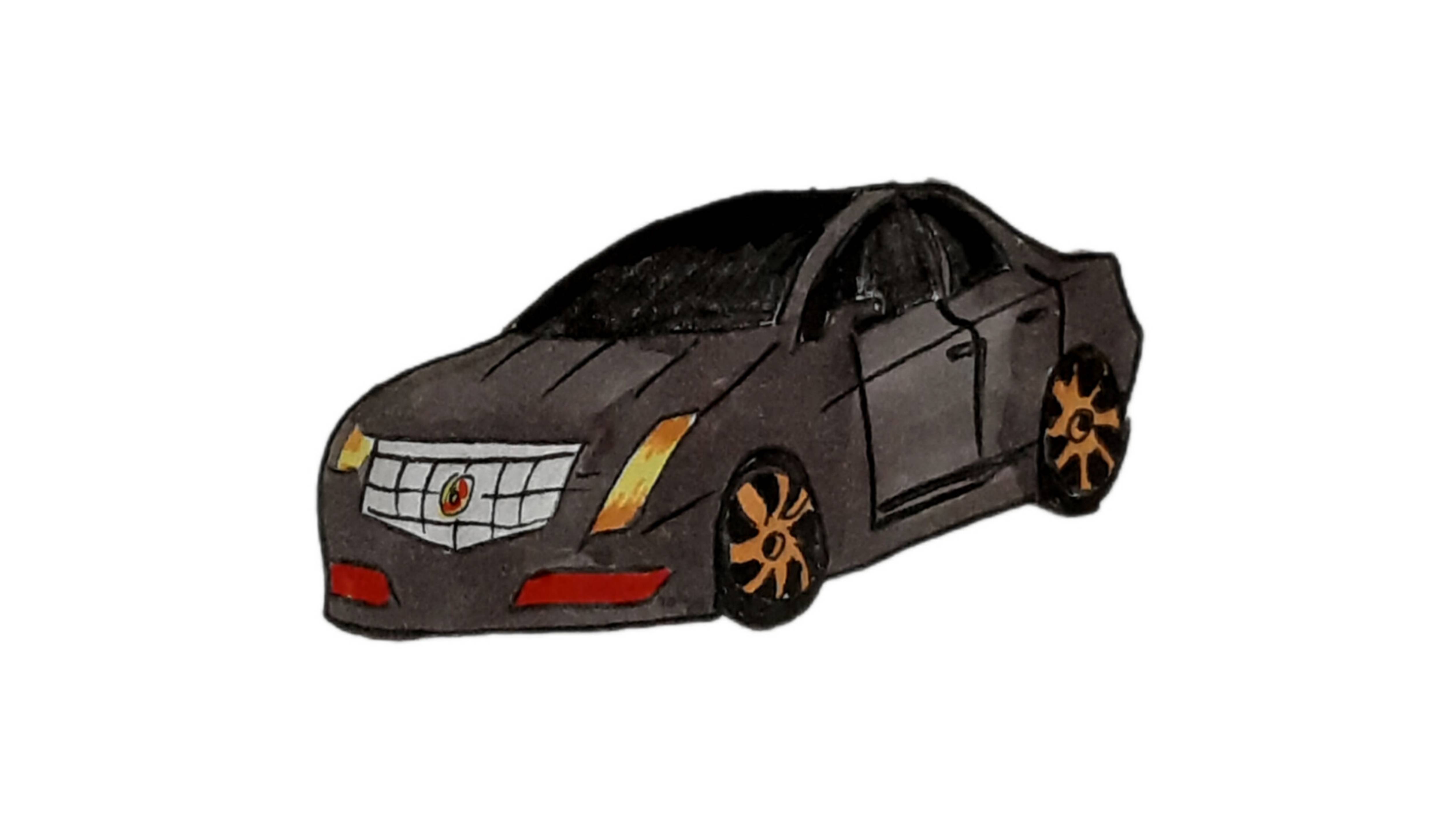 Как поэтапно нарисовать машину, рисунки для срисовки смотреть онлайн