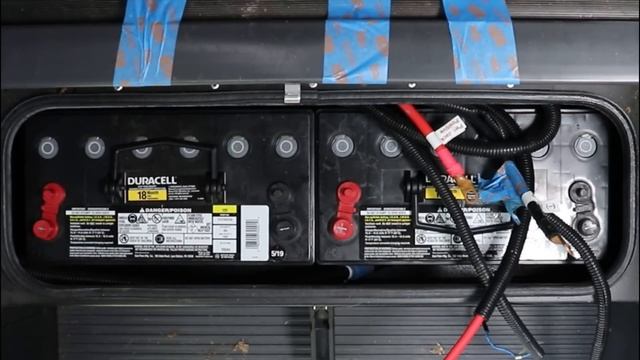 Replacing and Installing AGM 12V Deep Cycle Batteries in the RV – How To - RV Upgrades смотреть онлайн