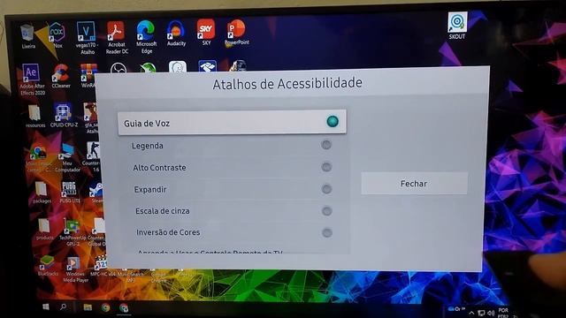 COMO DESATIVAR VOZ FALANDO NA SMART TV SAMSUNG DICA RÁPIDA смотреть онлайн