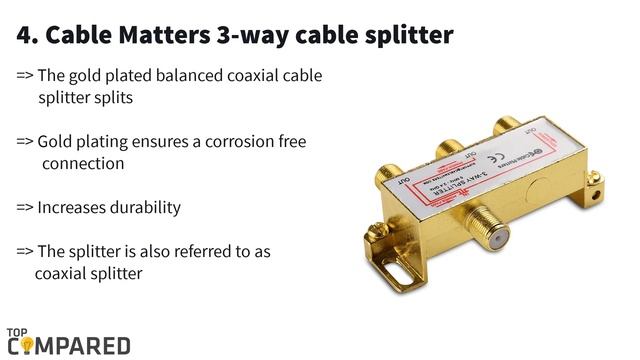 Best 3 Way Cable Splitter for High Speed Internet - Top Product Reviews смотреть онлайн