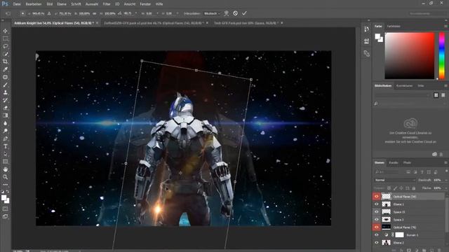 Speedart | Arkham HD Wallpaper | Cpt. Deadpool | Speed Photoshopping смотреть онлайн
