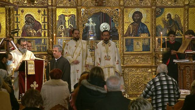 Κυριακή ΙΕ΄ Ματθαίου - Ζωντανή Μετάδοση Θείας Λειτουργίας (UHD 4K) Μετόχι Ι. Μ. Κύκκου смотреть онлайн