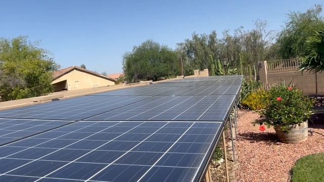 Solar runs 3 1/2 & 4 ton AC with 12kw Growatt low frequency off grid inverter all day смотреть онлайн
