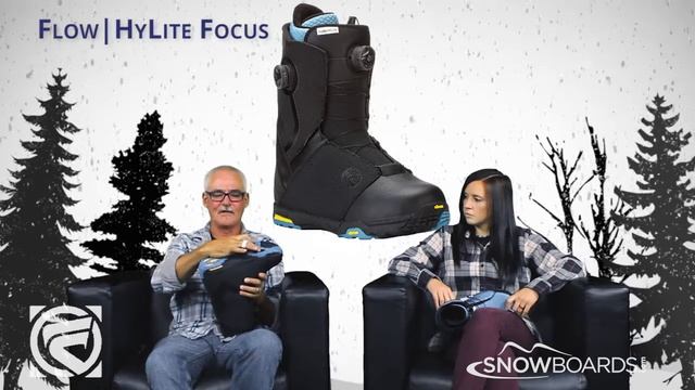 2016 Flow HyLite Focus Boot Overview by SnowboardsDotCom смотреть онлайн
