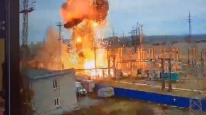 Пожар на подстанции 35кВ