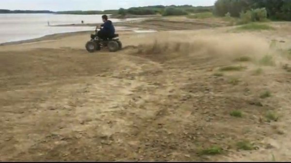 Дрифт на квадрике часть 1