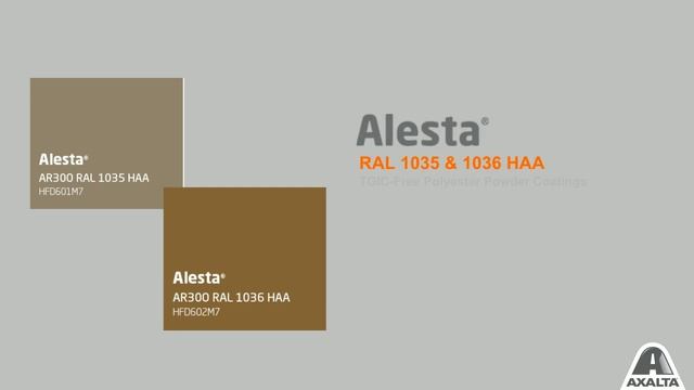 Alesta RAL 1035 & 1036 HAA