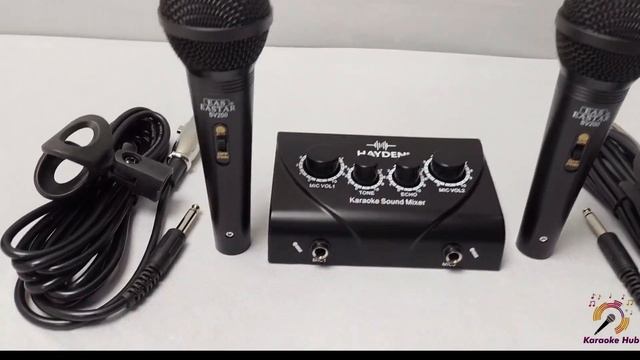 kh Portable Karaoke System Sound Echo Mixer Set with 2 Dynamic Microphone for Karaoke смотреть онлайн