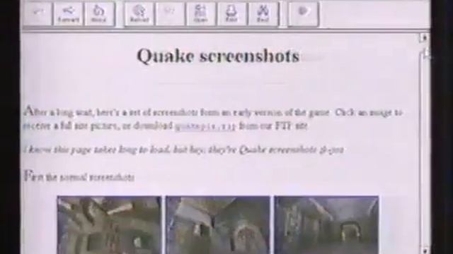 Quake (early preview PC) - Bad Influence! (1995 - CITV) смотреть онлайн