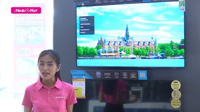 Smart Tivi 4K 50 inch Samsung: Sắc màu ấn tượng (50BU8000) - Điện máy MediaMart смотреть онлайн