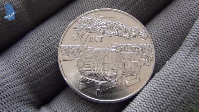 25 рублей 2021 года. Тираспольский винно коньячный завод KVINT. Приднестровье.#637 смотреть онлайн