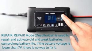 Автомобильное зарядное устройство HTRC 12 В/24 В 20 А