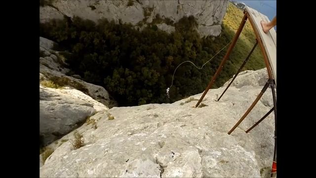 Гусева Анастасия Ильяс-кая роупджампинг в Крыму с командой Скайлайн смотреть онлайн