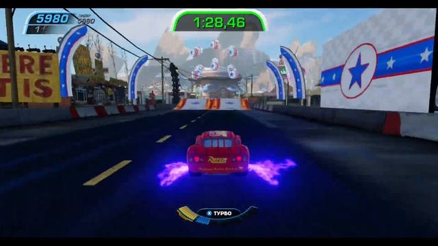 Cars 3: The Video Game - Лихой Заезд - Молния Маккуин - Трасса 