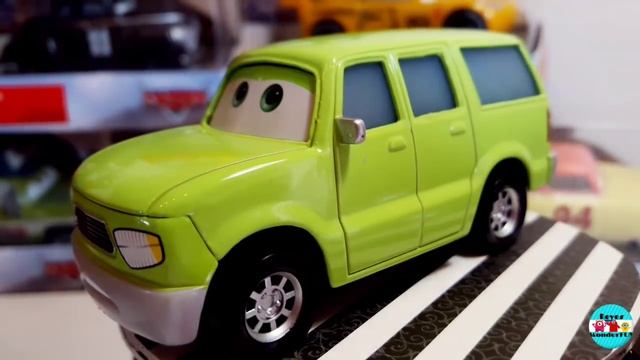 Disney Cars Bootcamp Charlie Cargo And Cars Murphy 2018 Diecast Radiator Springs Review