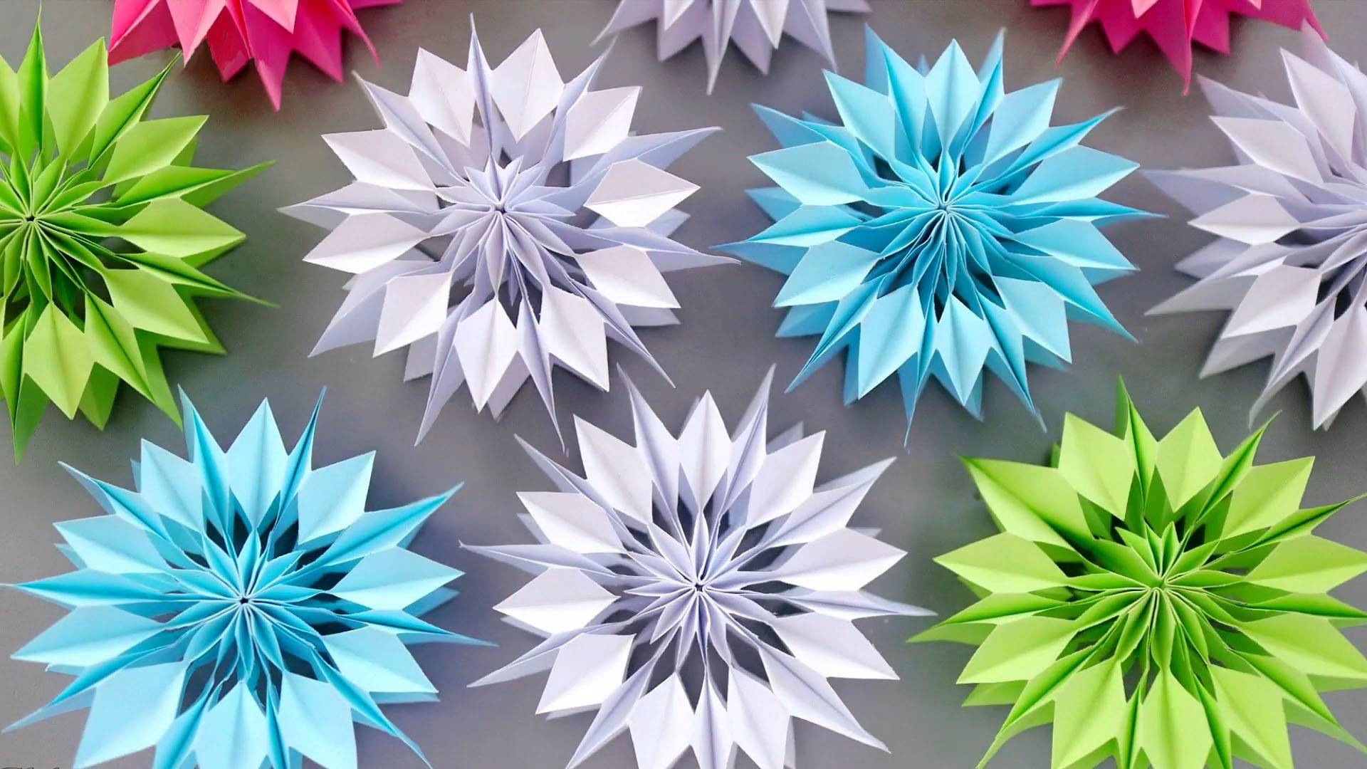 Как сделать Красивую СНЕЖИНКУ из бумаги своими руками легко и просто! смотреть онлайн