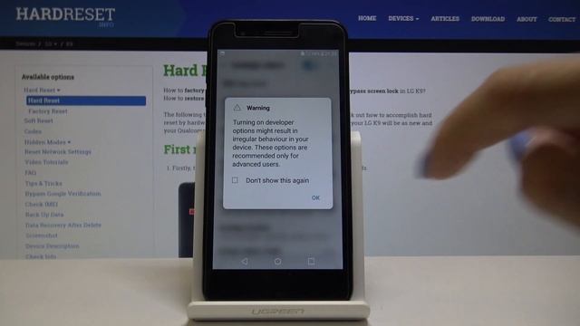 How to Activate Developer Options in LG K9 - Become a LG Developer смотреть онлайн